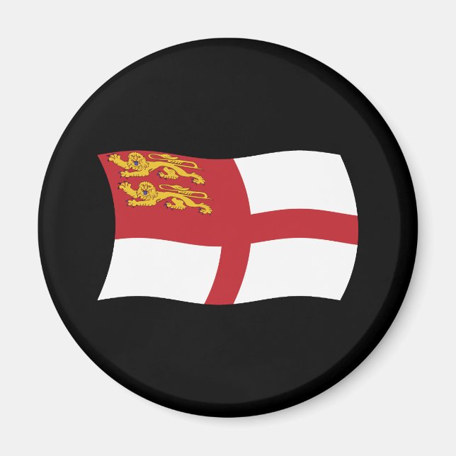 Sark Flag Magnet (Front)
