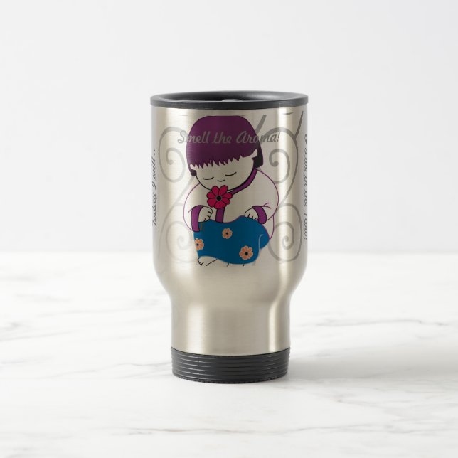 Sarong Girl-Smell Aroma- Mug (Center)