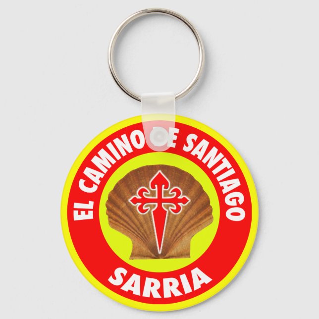 Sarria Keychain (Front)