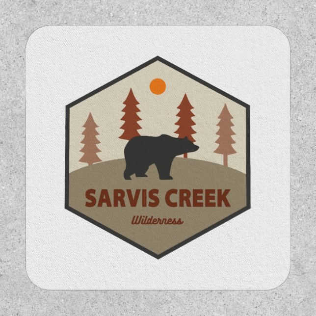 Sarvis Creek Wilderness Colorado Bear Patch (Front)