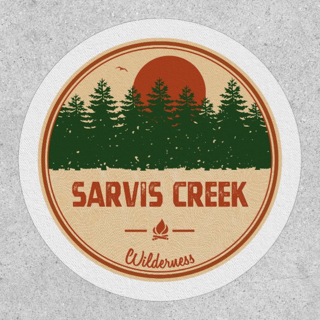 Sarvis Creek Wilderness Colorado Patch (Front)
