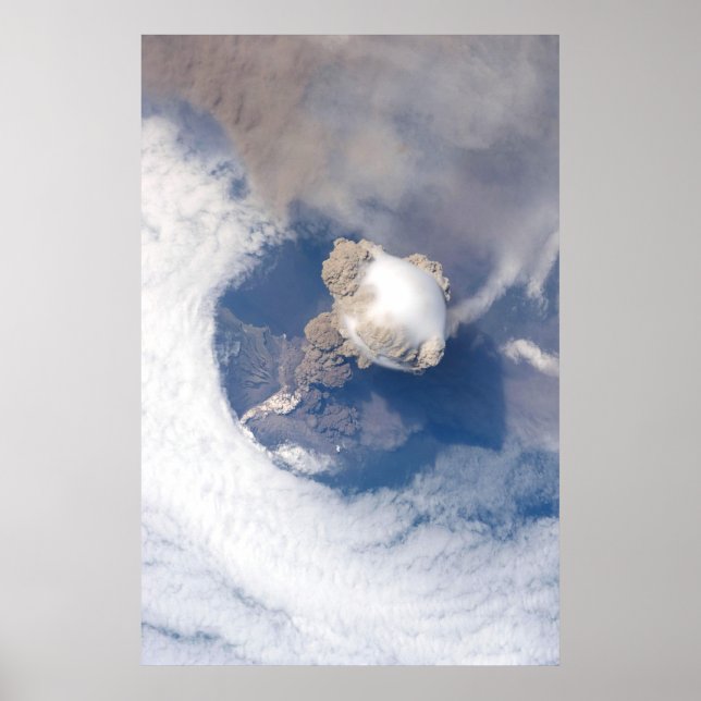 Sarychev Peak Volcano Eruption Original Poster (Front)