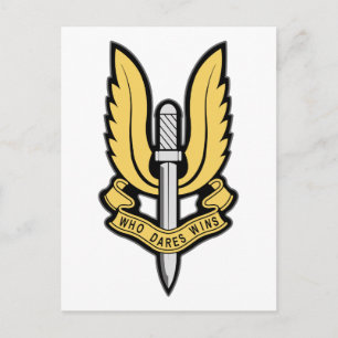 SAS Insignia Postcard