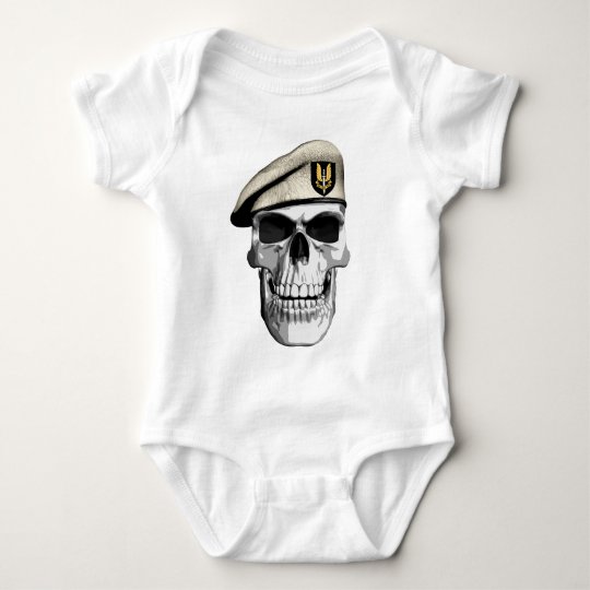 SAS Skull Baby Bodysuit