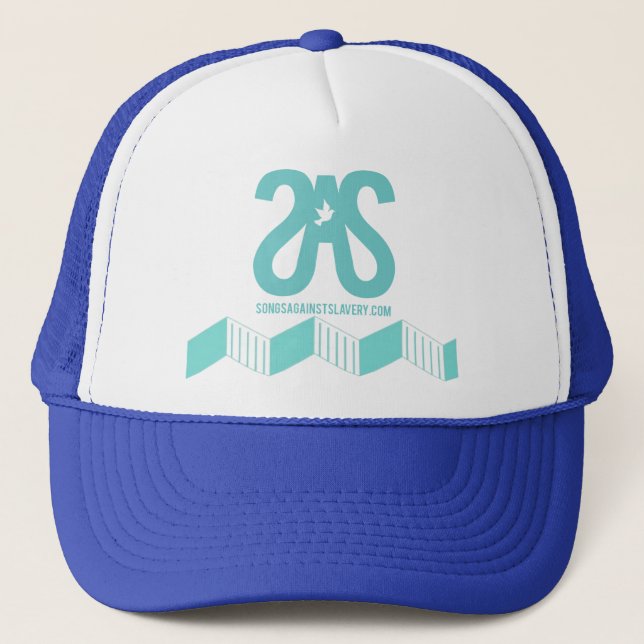 SAS zig zag Trucker Hat (Front)