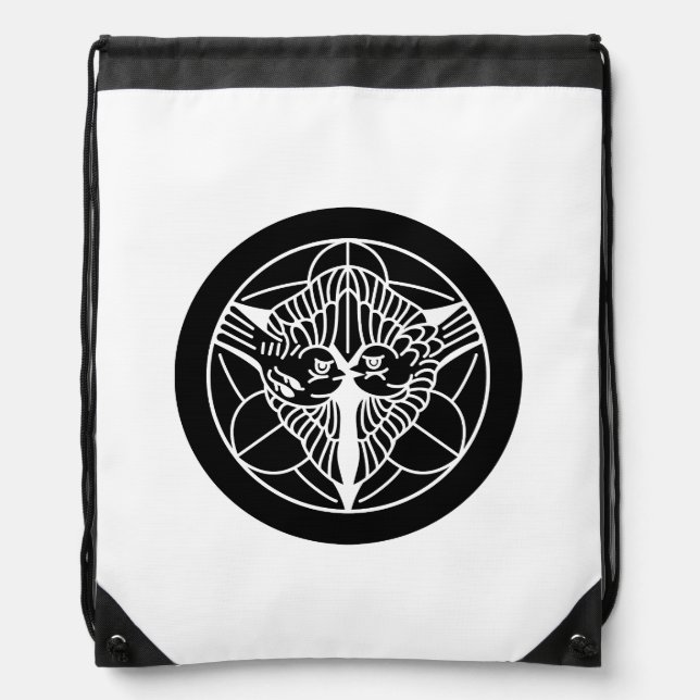 Sasasa Uesugi Drawstring Bag (Front)