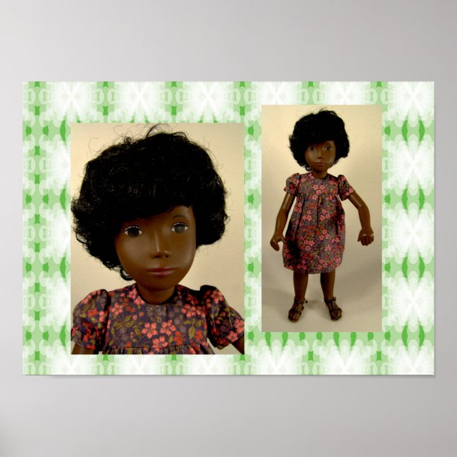 Sasha Cora Little Flower Dress Poster (Front)