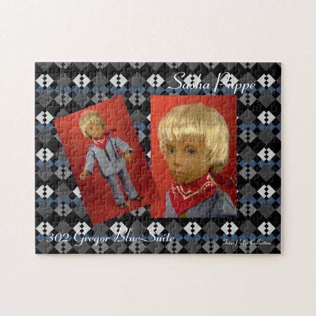 Sasha Doll Puzzle Gregor Blue-Suite (Horizontal)