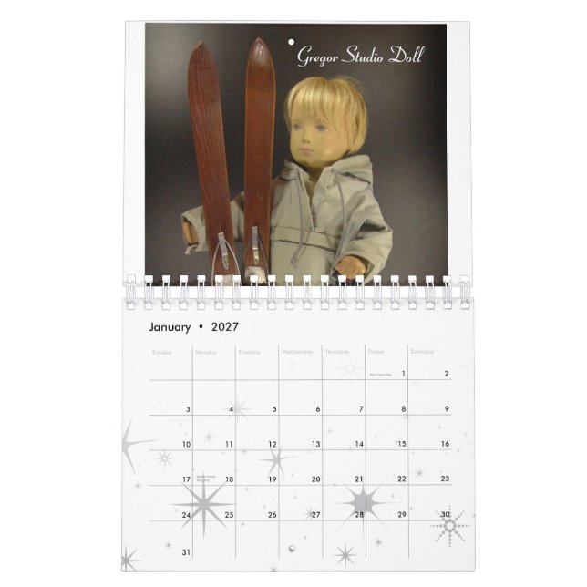 Sasha Dolls 2013 Calendar (Jan 2027)