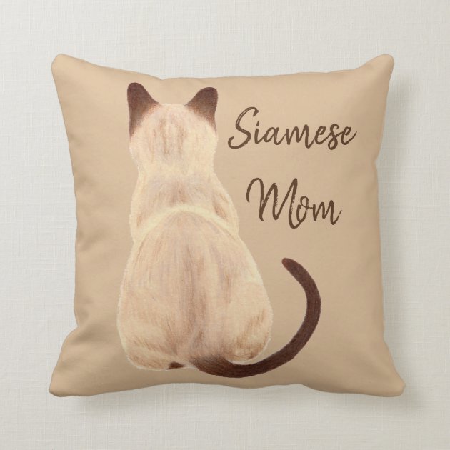 siamese cat pillow