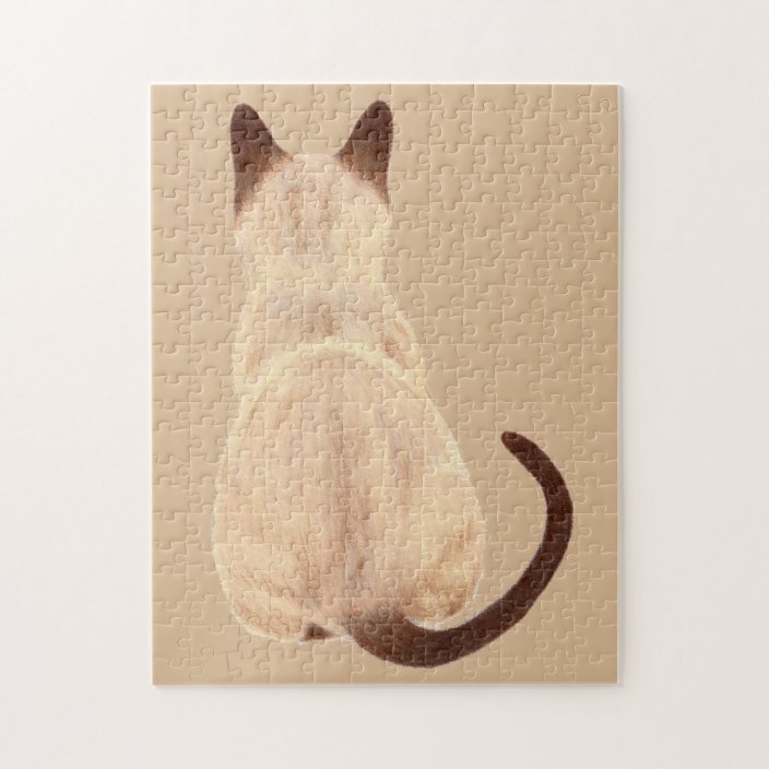 siamese cat jigsaw puzzle