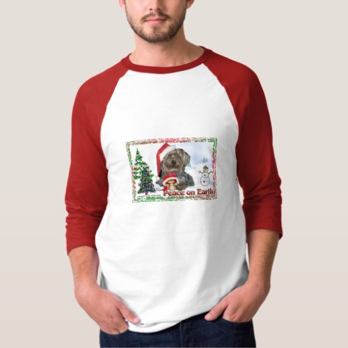 Sasha Sydney Silky Dog Mouse Holiday Apparel T_Shirt