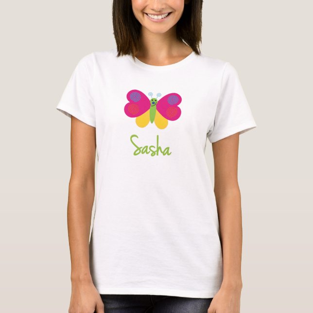 Sasha The Butterfly T-Shirt (Front)