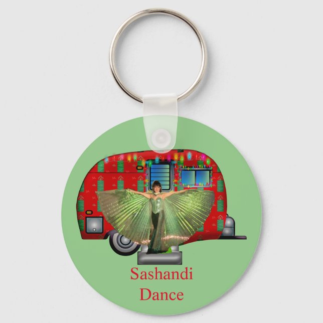 Sashandi Dance Road Trip Keychain (Front)
