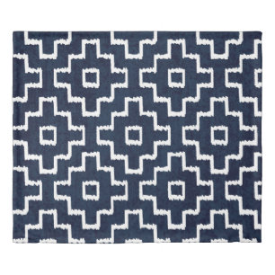 Sashiko Pattern: Traditional Japanese Embroidery Duvet Cover