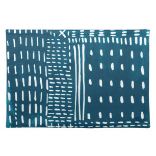 Sashiko Stitches Cloth Placemat