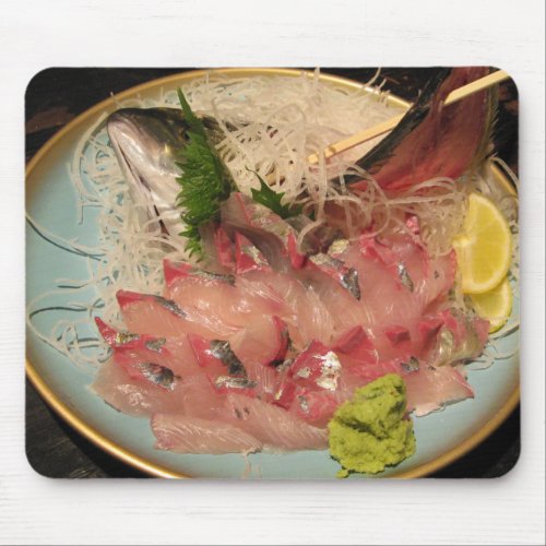 Sashimi 刺身  Japanese Food Mouse Pad