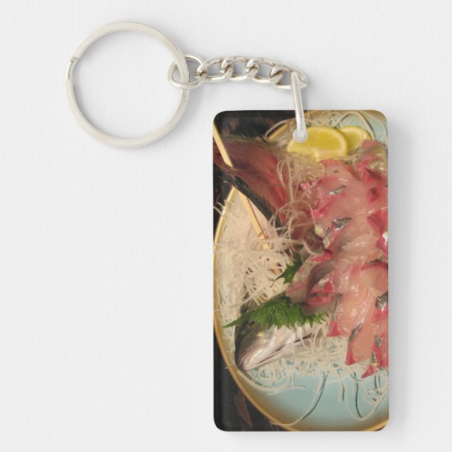Sashimi 刺身 keychain (Front)