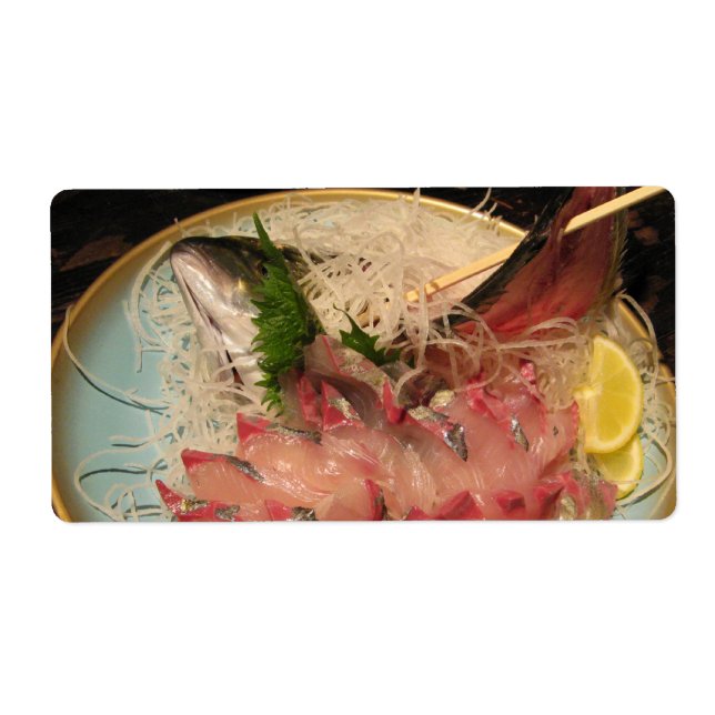 Sashimi 刺身 label (Front)