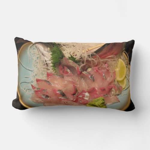 Sashimi 刺身 lumbar pillow