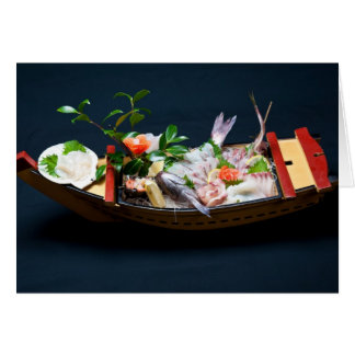 Sashimi Boat. Cards