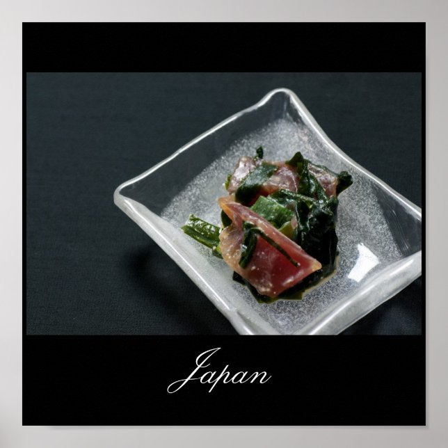 Sashimi in Japan Poster (Front)