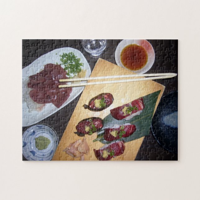 sashimi jigsaw puzzle (Horizontal)