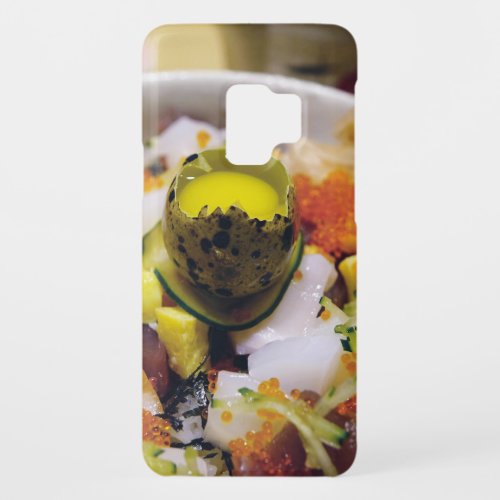 Sashimi Salmon Tuna Fish Seafood Caviar Japanese Case_Mate Samsung Galaxy S9 Case