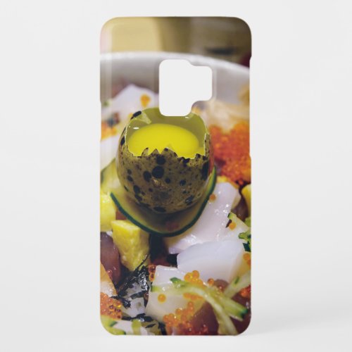 Sashimi Salmon Tuna Fish Seafood Caviar Japanese Case_Mate Samsung Galaxy S9 Case