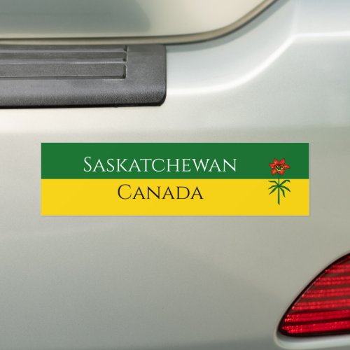 saskatchewan bumper sticker