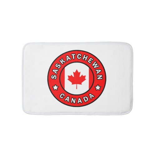 Saskatchewan Canada Bathroom Mat