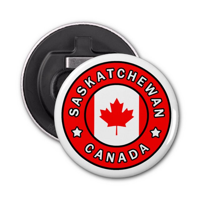 Saskatchewan Canada Bottle Opener (Front)