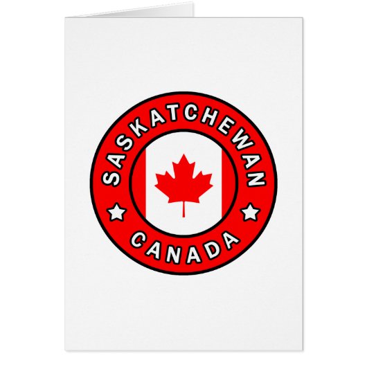 Saskatchewan Canada Cards (Front)