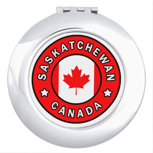 Saskatchewan Canada Compact Mirror