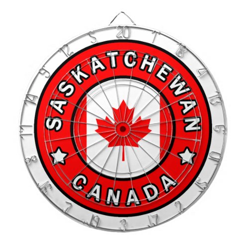 Saskatchewan Canada Dart Board