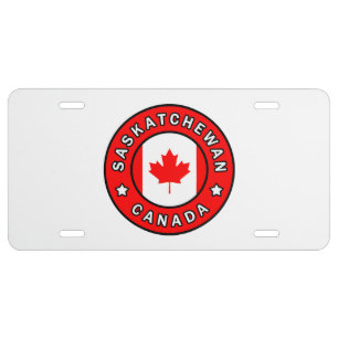 Saskatchewan Canada License Plate
