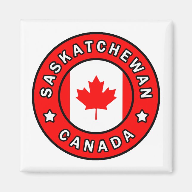 Saskatchewan Canada Magnet (Front)