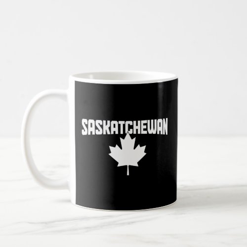 Saskatchewan Canada Maple Leaf Red Canadian Flag P Coffee Mug