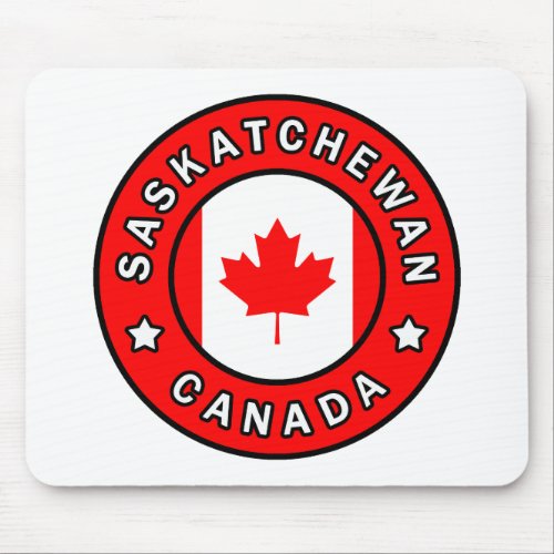 Saskatchewan Canada Mouse Pad