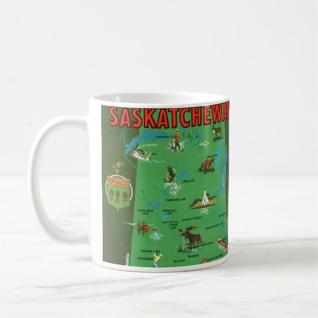 Saskatchewan Canada Mug (Left)