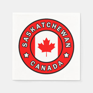 Saskatchewan Canada Paper Napkins