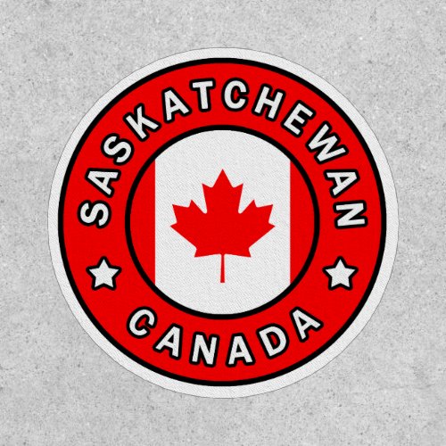 Saskatchewan Canada Patch