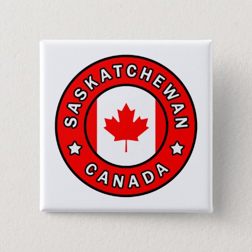 Saskatchewan Canada Pinback Button