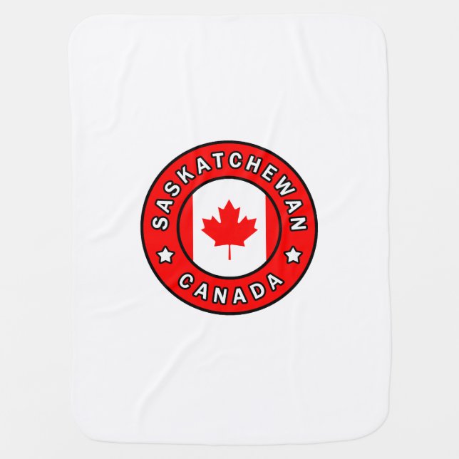 Saskatchewan Canada Stroller Blanket (Front)