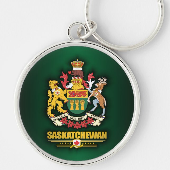 Saskatchewan COA Keychain (Front)