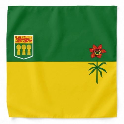 Saskatchewan Flag Bandana