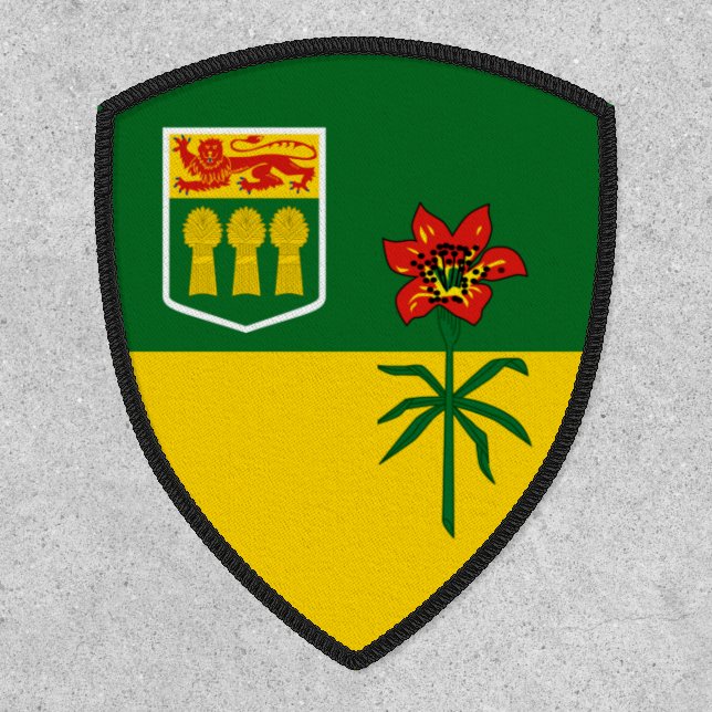 Saskatchewan Flag (CANADA) Patch (Front)