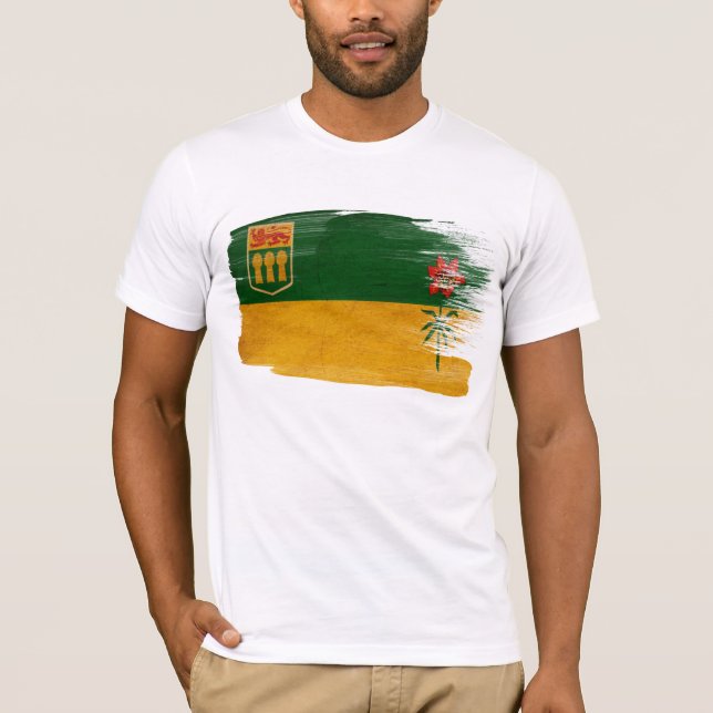 Saskatchewan Flag T-Shirt (Front)