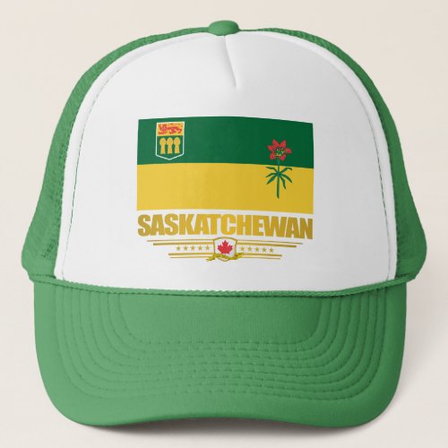 Saskatchewan Flag Trucker Hat