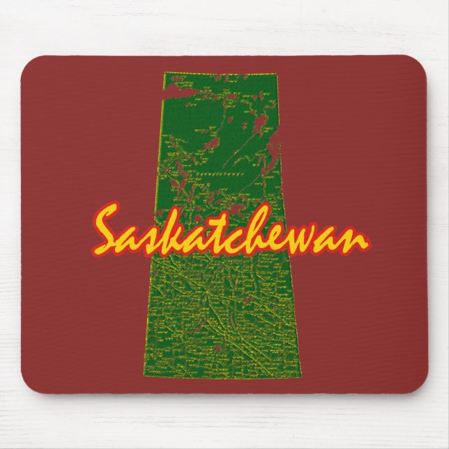 Saskatchewan Mouse Pad (Front)